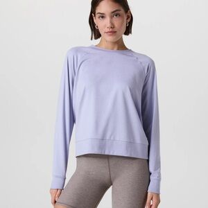 Vuori Lavender Long Sleeve Halo Crew